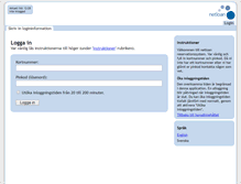 Tablet Screenshot of netloan.biblioteken.kramfors.se